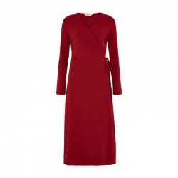 MATHILDE WRAP DRESS RED