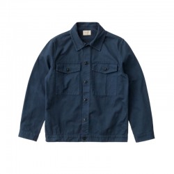 COLIN CANVAS OVERSHIRT INDIGO BLUE