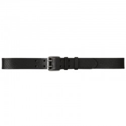 JEFFSON BELT DOUBLE PRONG BLACK