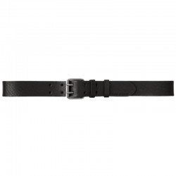 JEFFSON BELT DOUBLE PRONG BLACK