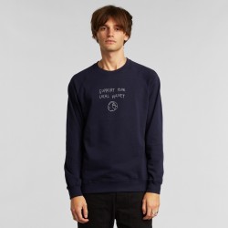 SWEATSHIRT MALMOE LOCAL PLANET NAVY