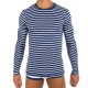 LONG SLEEVE TSHIRT NAVY WHITE STRIPES