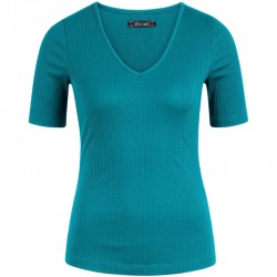 KING LOUIE CARICE TOP RIB DEEP TEAL
