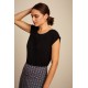 SHIRLEY TOP BLACK