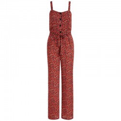 KING LOUIE INES JUMPSUIT POESIA STREEPLE BLUE