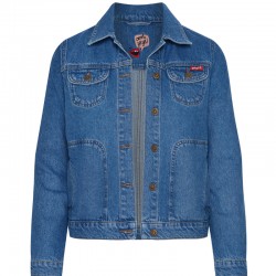 Mademoiselle Yéyé JACKET LEAN ON ME BLUE