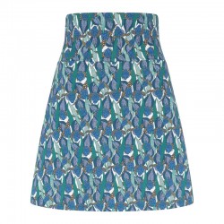 TRANQUILLO S22F07 JERSEY SKIRT ORCHID