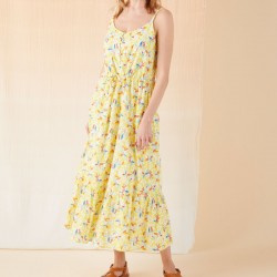 EKYOG ROBE PHILICIA PRINT MIMOSA