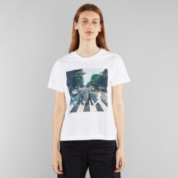 DEDICATED T-SHIRT MYSEN ABBEY ROAD WHITE