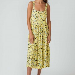 IZARE DRESS SEA FENNEL