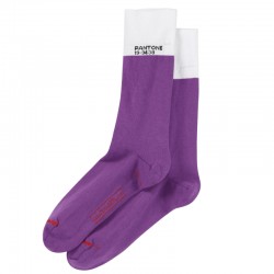 DILLY SOCKS PANTONE SOLID VIOLET