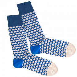 DILLY SOCKS DENIM DICE