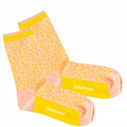 DILLY SOCKS SUNSHINE LEOPARD MULTI