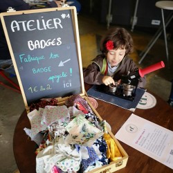 ATELIER BADGES UPCYCLES
