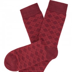 ARMEDANGELS - W22ACS05 KNITTED SOCKS - Merlot