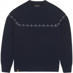 BASK IN THE SUN - IBON SWEATER - Navy