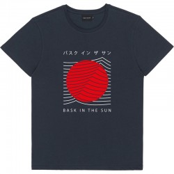 BASK IN THE SUN - TOKYO TEE - Navy