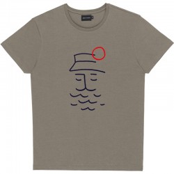 BASK IN THE SUN - BOATMAN TEE - Shadow