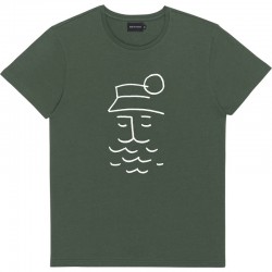 BASK IN THE SUN - BOATMAN TEE - Forest