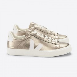 VEJA - CAMPO CHFREE LEATHER - Bronze white