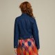 KING LOUIE TWIGGY JACKET GOLDEN DENIM INDIGO BLUE