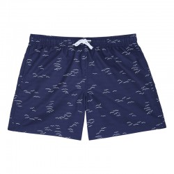 BASK IN THE SUN FLY AWAY SWIMSHORT NAVY