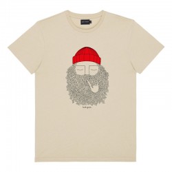 BASK IN THE SUN FISHERMAN TEE SAND