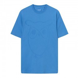 KNOWLEDGE COTTON APPAREL BIG OWL T-SHIRT