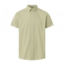 KNOWLEDGE COTTON APPAREL COSTUME FIT CORD SHORT SLEEVE SHIRT 1380 SWAMP