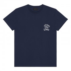 BASK IN THE SUN SEAWEED TEE NAVY