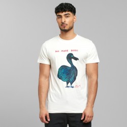DEDICATED T-SHIRT STOCKHOLM SHRIGLEY DODO OFF WHITE