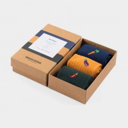 PACK 3 SOCKS KNIVSTA VEGETABLE MULTI COLOR DEDICATED