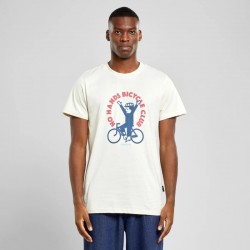 T-SHIRT STOCKHOLM NO HANDS OAT WHITE DEDICATED