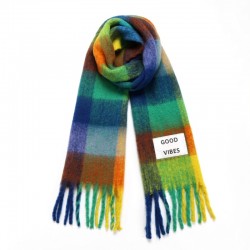 MAXI SCARF GOOD VIBES VERB TO DO