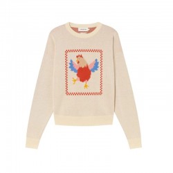 KNITTED SWEATER GALLINA PALOMA MULTI THINKING MU