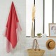 FOUTA NID D'ABEILLE ROUGE BY FOUTAS