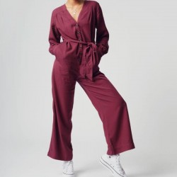 MAKI JUMPSUIT CHERRY