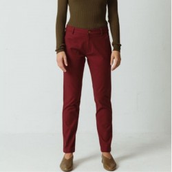 PANTALON LANDA  BORDEAUX