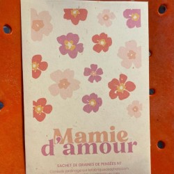 MAMIE D'AMOUR GRAINES DE PENSEES - LA FABRIQUE A SACHET