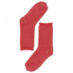 CHAUSSETTES LUREX ROUGE WE ARE JOLIES