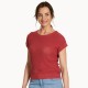 KNIT-SHIRT MINERAL RED TRANQUILLO