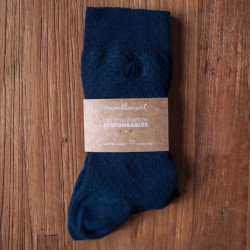 CHAUSSETTES ALVEOLE MARINE 43-46