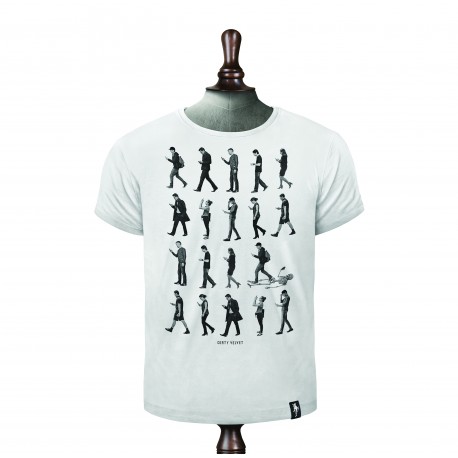 Phone Zombies T-shirt - Vintage White