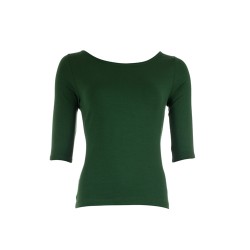 SHIRT LINA GREEN TENCEL