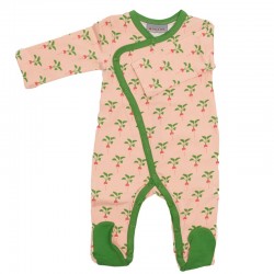 FROY&DIND JUMPSUIT WITH FEET RADISH 