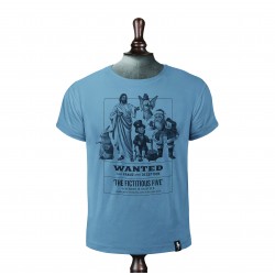 THE FICTITIOUS FIVE T-SHIRT NOBLE BLUE