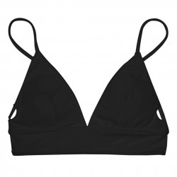 DEDICATED BIKINI TOP HEMSE BLACK 