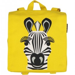 SAC A DOS ZEBRE JAUNE