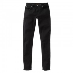 NUDIE JEANS SKINNY LIN BLACK BLACK