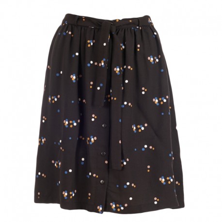 FROY AND DIND SKIRT CARLA DOTS BLACK